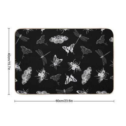 Entomologist Nightmares  Rapid-Drying Bath Mat