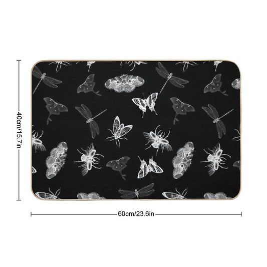 Entomologist Nightmares  Rapid-Drying Bath Mat
