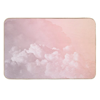 COTTON CANDY PASTEL CLOUDS by Monika Strigel  Pet-Safe Bath Mat