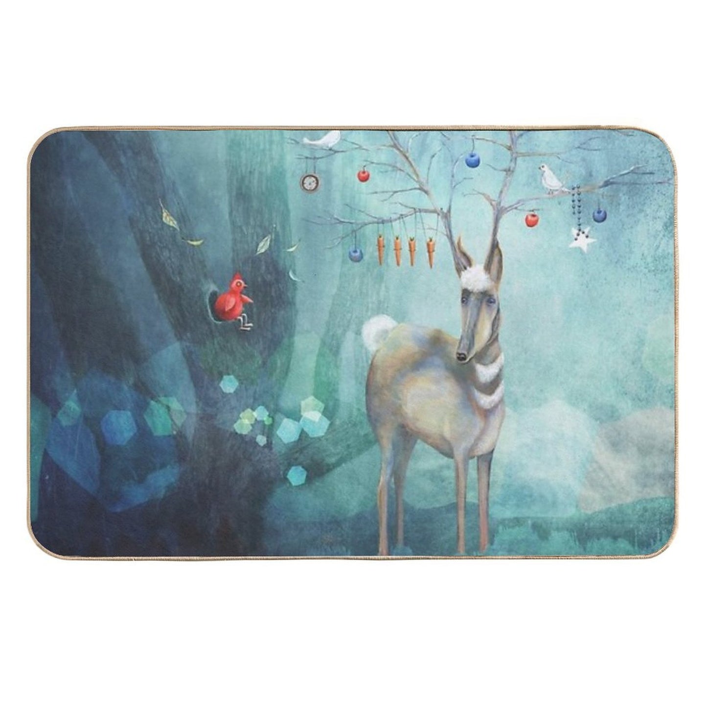 Where Will You Go  Toxin-Free Bath Mat