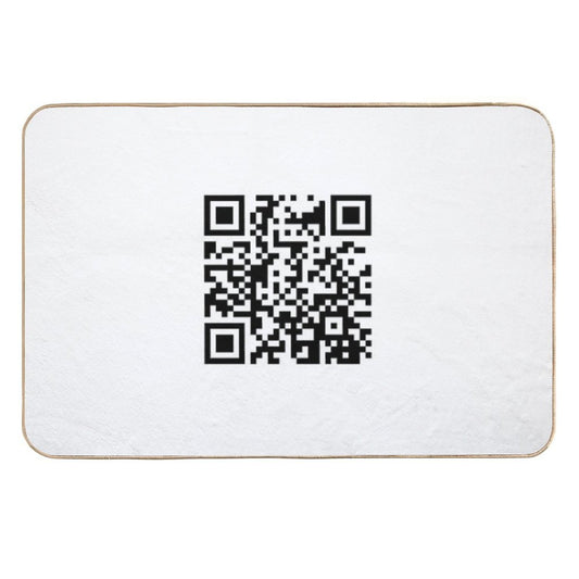Star Wars Theme QR Code  Anti-Trip Bath Mat