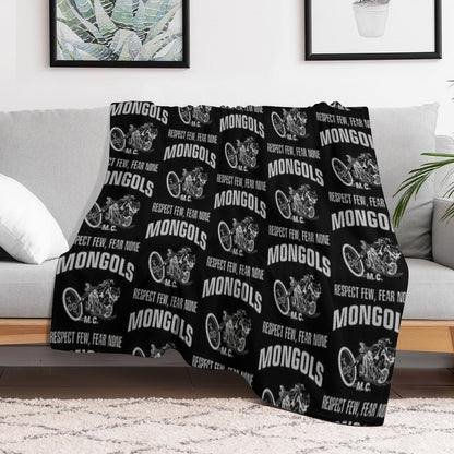 The Mongols Respect Few Easy Care Throw Blanket