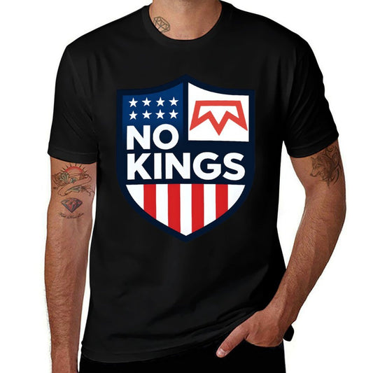 No Kings Patriotic  Vintage-inspired T-Shirt