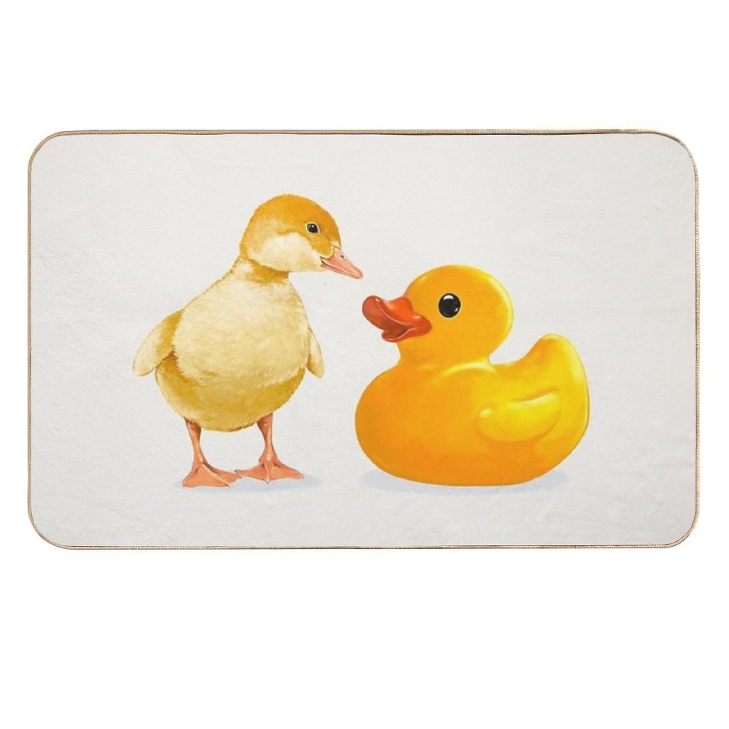 Little Duckling Meet A Friend  Pet-Safe Bath Mat