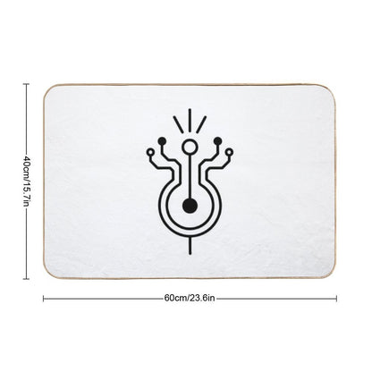 Stillness Speaks Totem  Multi-Purpose Bath Mat