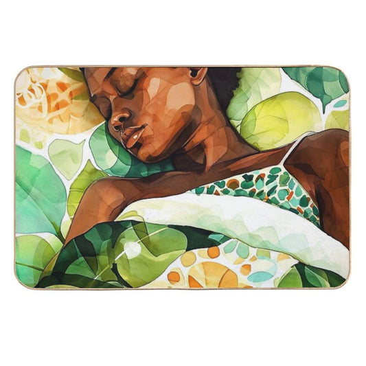 Woman Life - Good Dreams Art  Versatile Bath Mat