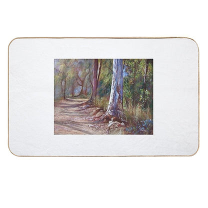 'Winding Back No. 2'  Toxin-Free Bath Mat