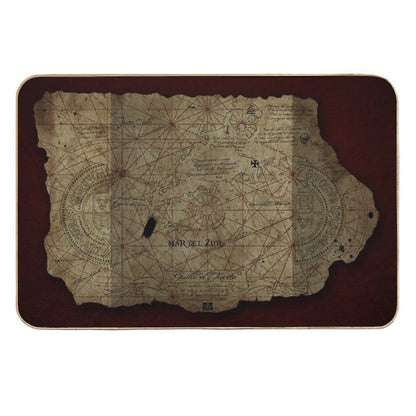 Goonies Treasure Map  Dirt-Trapping Bath Mat
