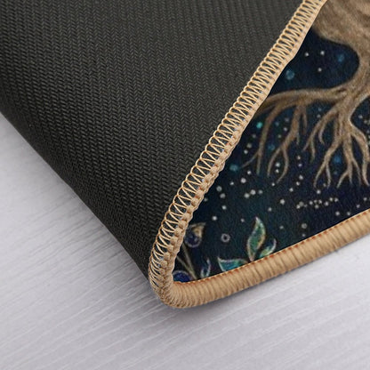 Tree of Life - Yggdrasil  Dirt-Trapping Bath Mat
