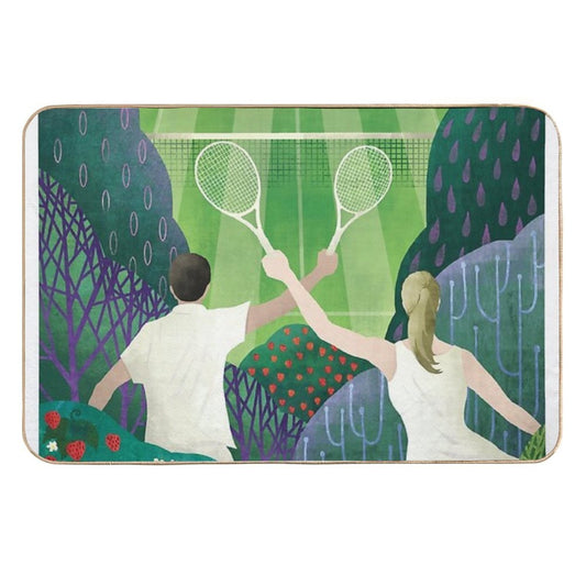 Tennis Durable Bath Mat