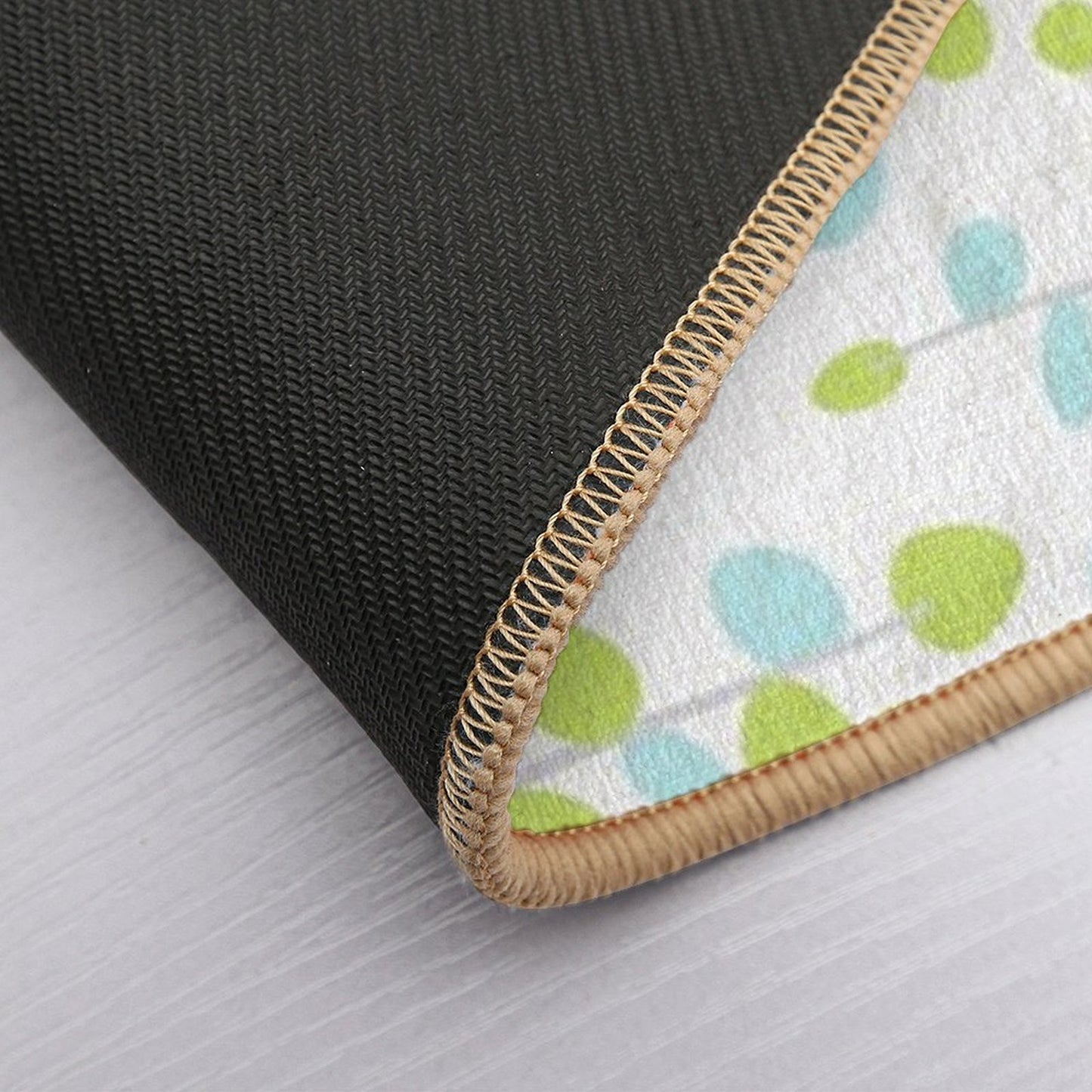 Pastel Tree  Fade-Resistant Bath Mat