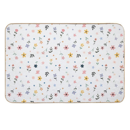 Scattered Flowers  Dirt-Trapping Bath Mat