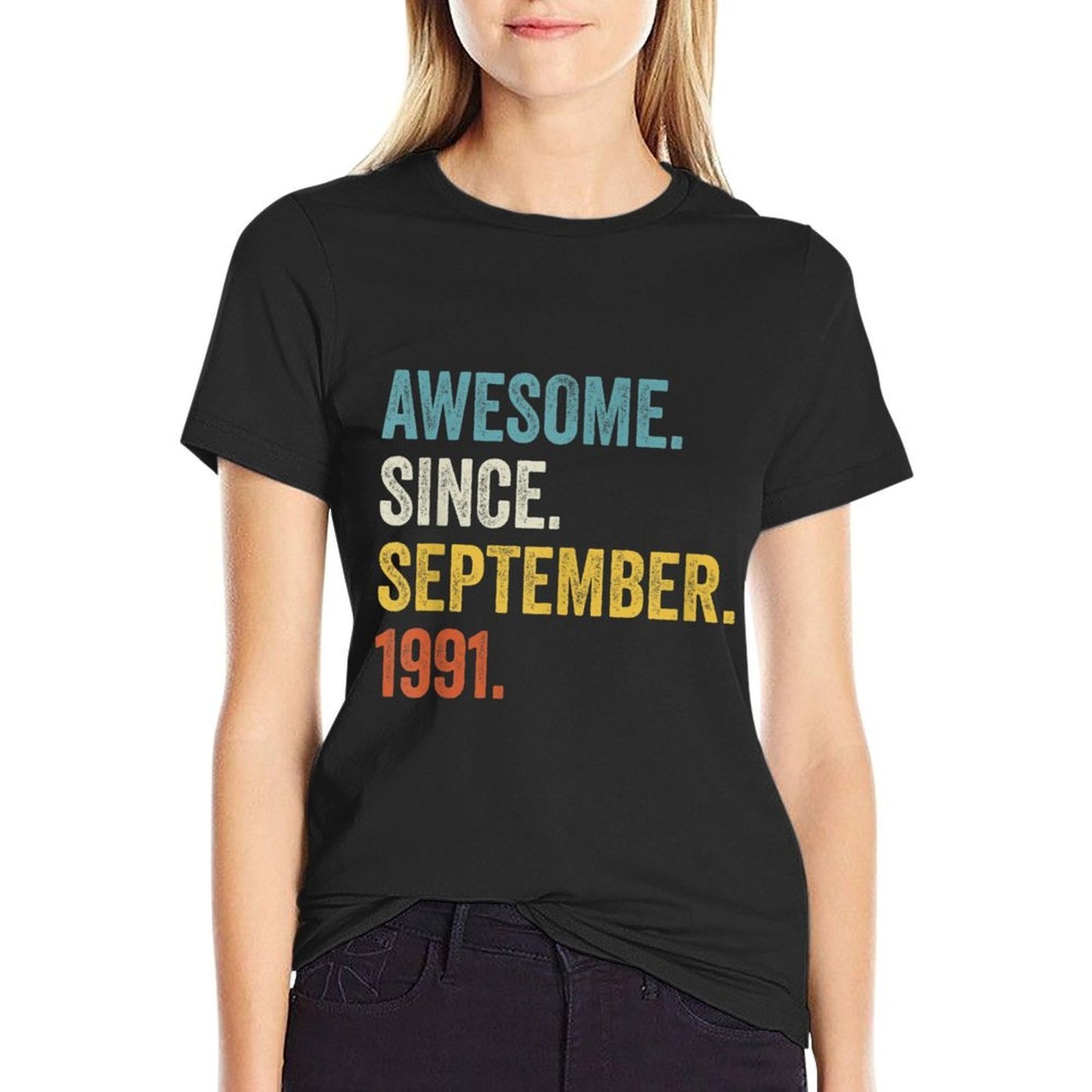 Awesome Since September 1991 30th Birthday  Relaxed-fit T-Shirt