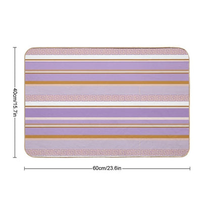 Athens Pattern  Eco-Friendly Bath Mat