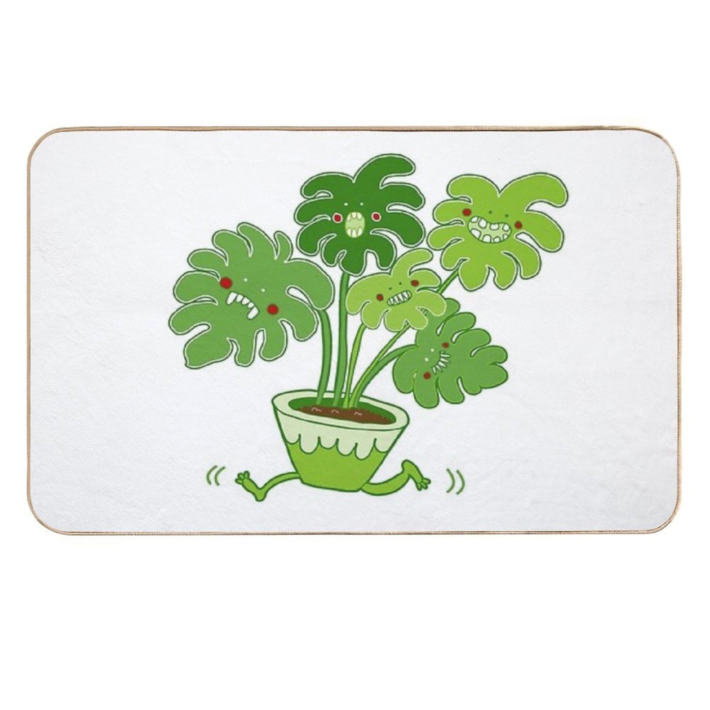 Monstera Monstera Durable Bath Mat