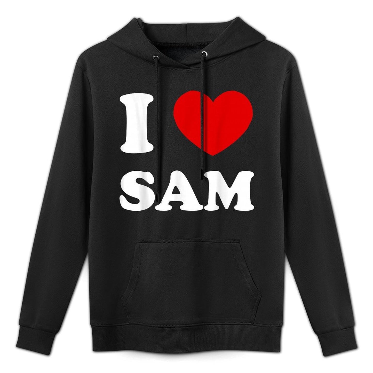 I Love Sam I Heart Sam Funny Sam Pilling-Resistant Hoodie