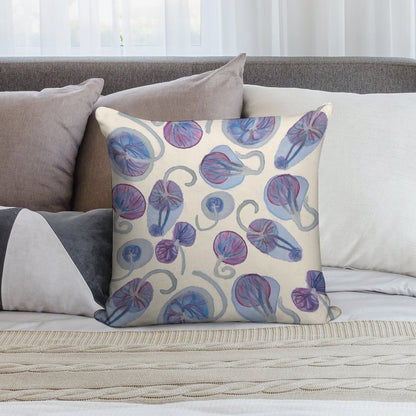 Funky Placenta Print Soft Multiple Sizes Throw Pillow