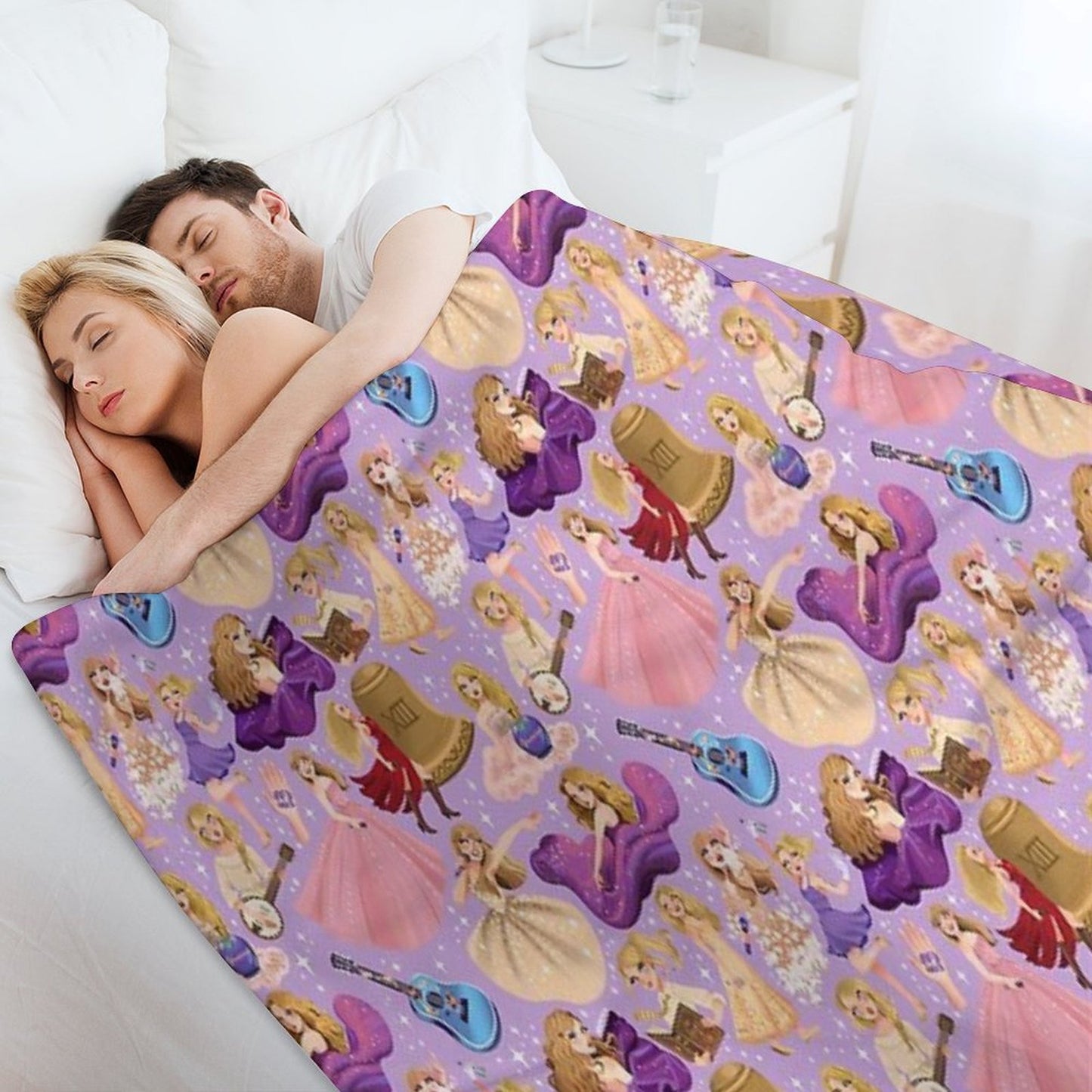 SPARKS FLY Easy Care Throw Blanket