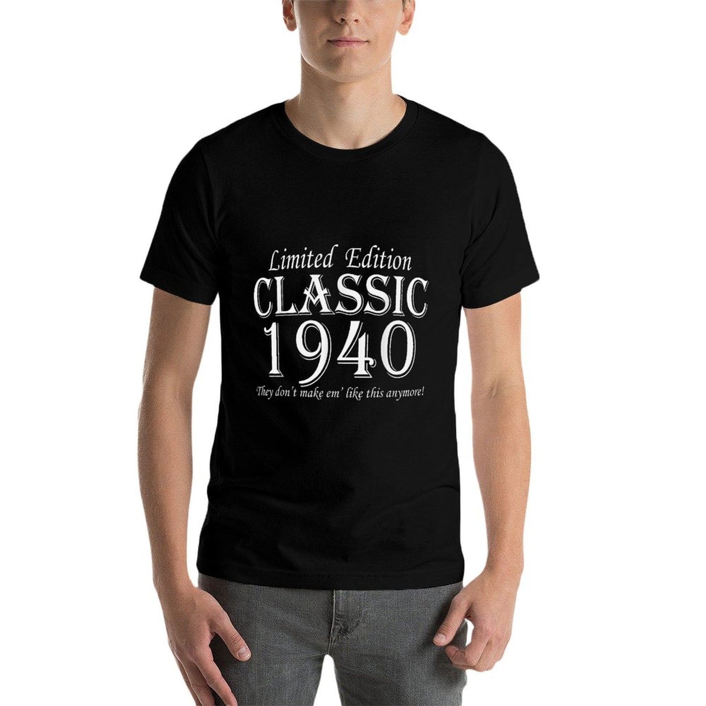 Gift for 80 Years Old Vintage 1940 Classic Car 80th Birthday  Odor-resistant T-Shirt