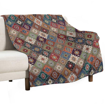 Anatolian Carpets - 2 Anti-pilling Throw Blanket