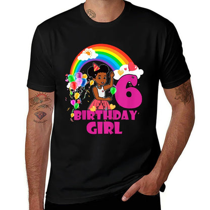 Kids It's My 6th Birthday Gracie's Corner Sixth Years Old Bday  Polyester Blend T-Shirt