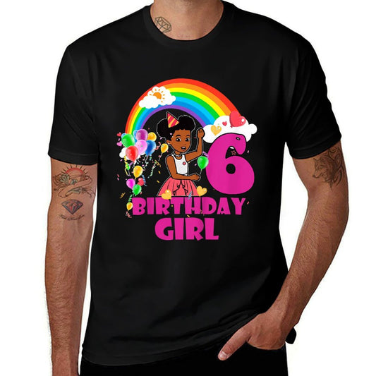 Kids It's My 6th Birthday Gracie's Corner Sixth Years Old Bday  Polyester Blend T-Shirt