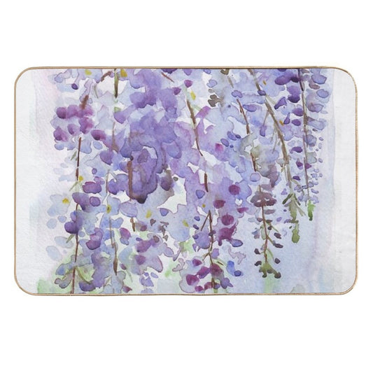 The Wisteria's Scent  Rapid-Drying Bath Mat