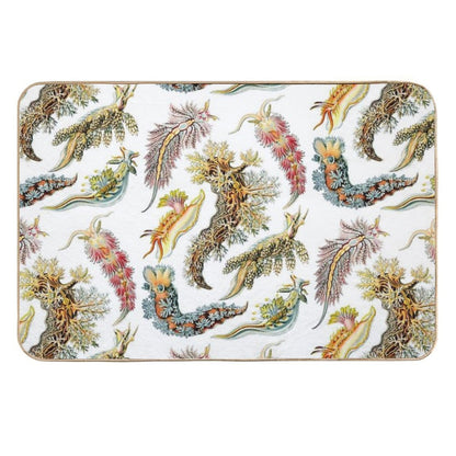 Ernst Haeckel - Nudibranchia (Snails)  Anti-Trip Bath Mat