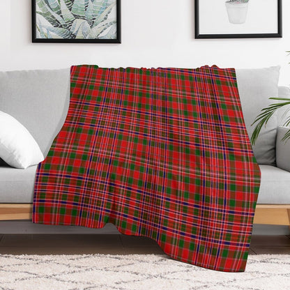 Clan MacAlister Tartan Quick-dry Throw Blanket