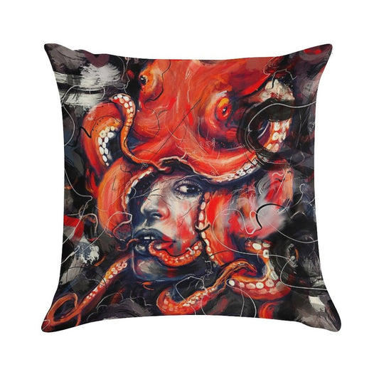 Empress Octo Soft Washable Throw Pillow
