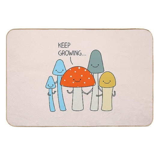 Growing Mushrooms  Versatile Bath Mat