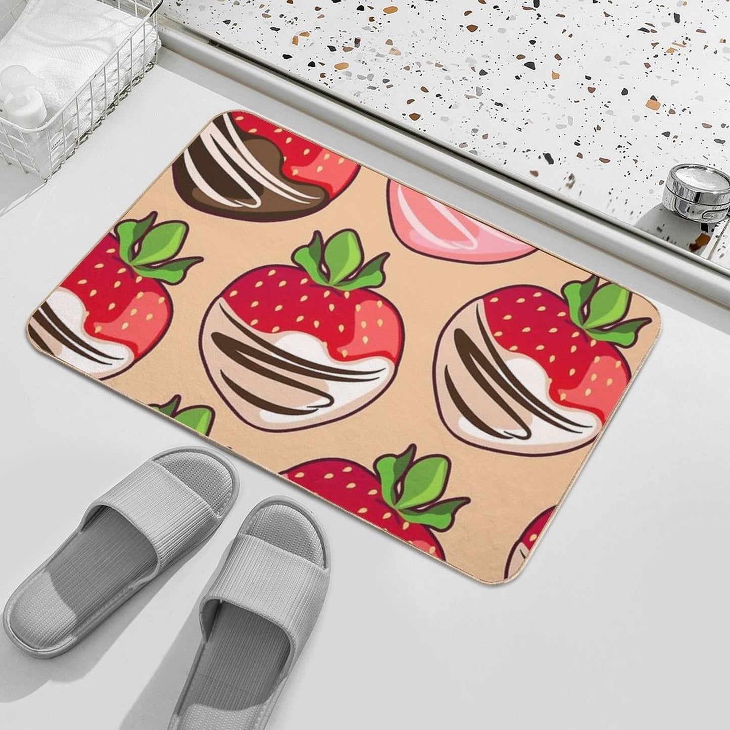 Strawberry Cream Burst Variety Pack  Odorless Bath Mat