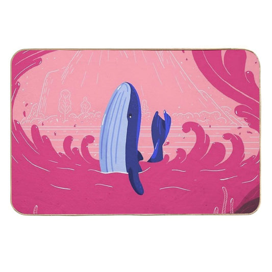 Whale Durable Bath Mat