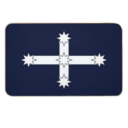 Australian Eureka Flag by Orikall  Toxin-Free Bath Mat