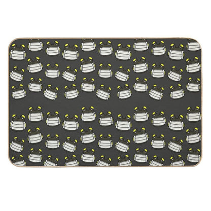 Raddle Print  Pet-Safe Bath Mat
