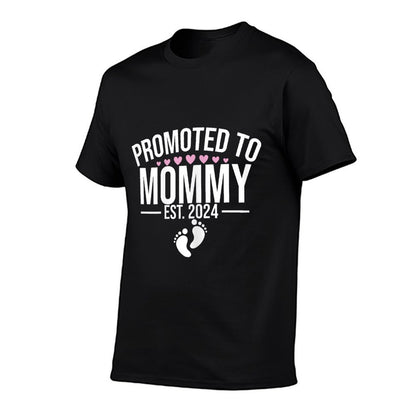 1st Time Mom EST 2024 New First Mommy 2024 Mothers Day 2024  Lightweight T-Shirt