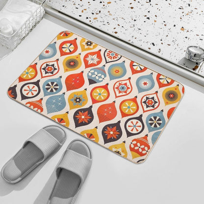 Christmas Tree Decorations  Stain-Proof Bath Mat