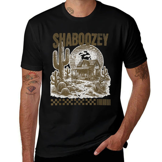 Shaboozey Western Desert T for Women And Girls  Durable T-Shirt