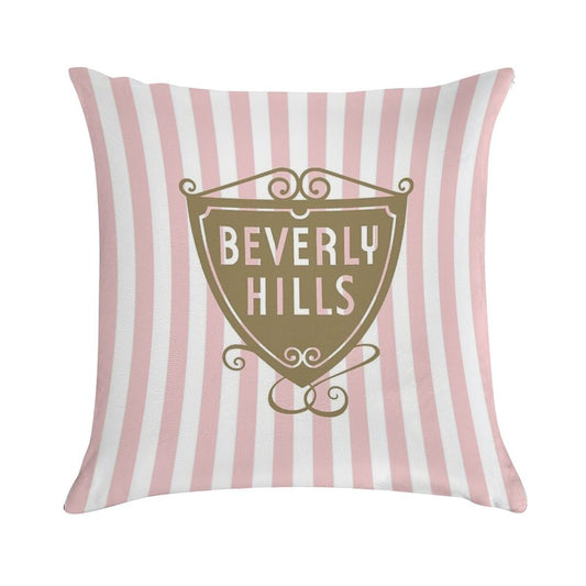 Beverly Hills Shield Soft Style Accent Throw Pillow