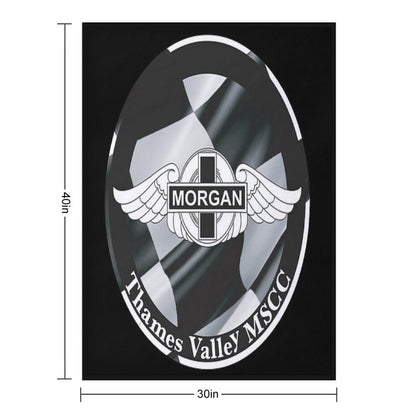 Morgan Cars Compact Throw Blanket