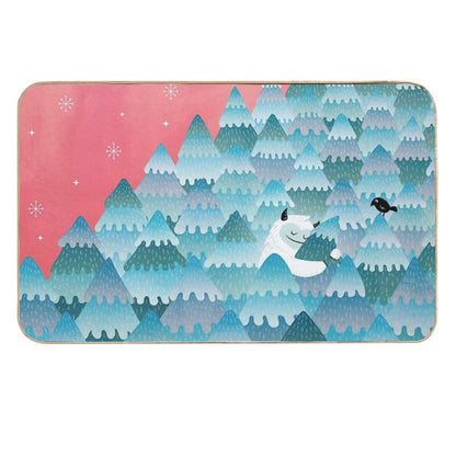 Tree Hugger  Stain-Proof Bath Mat