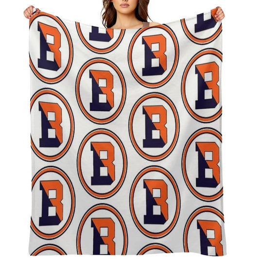 Bucknell Emblem Premium Throw Blanket
