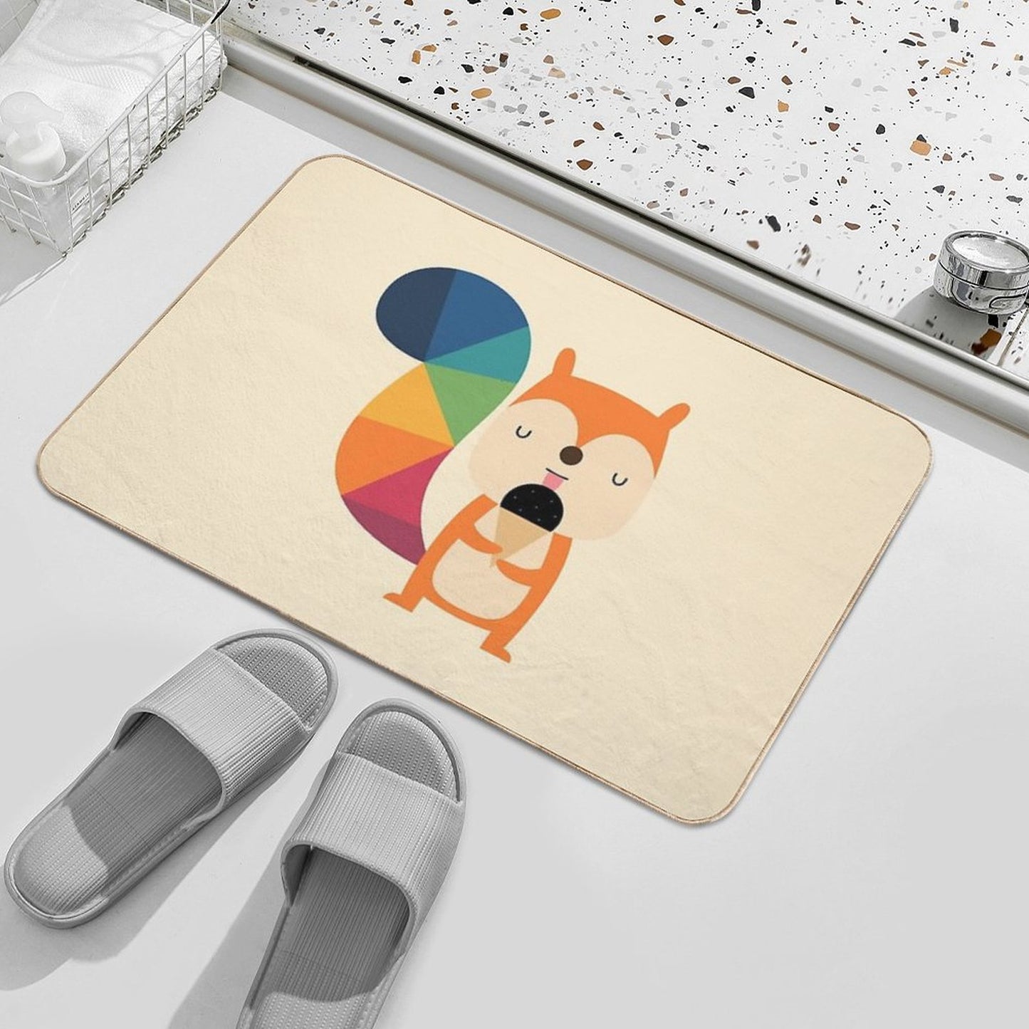 Sweet  Eco-Friendly Bath Mat