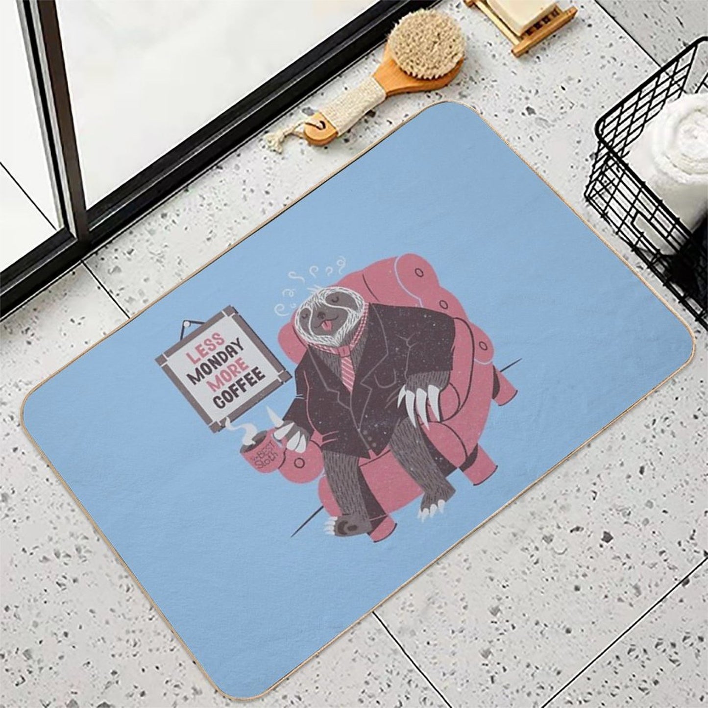 Monday  Non-Slip Bath Mat