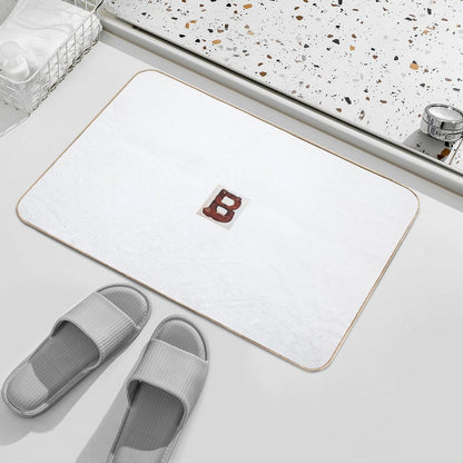 Animal Alphabet - B  Long-Lasting Bath Mat