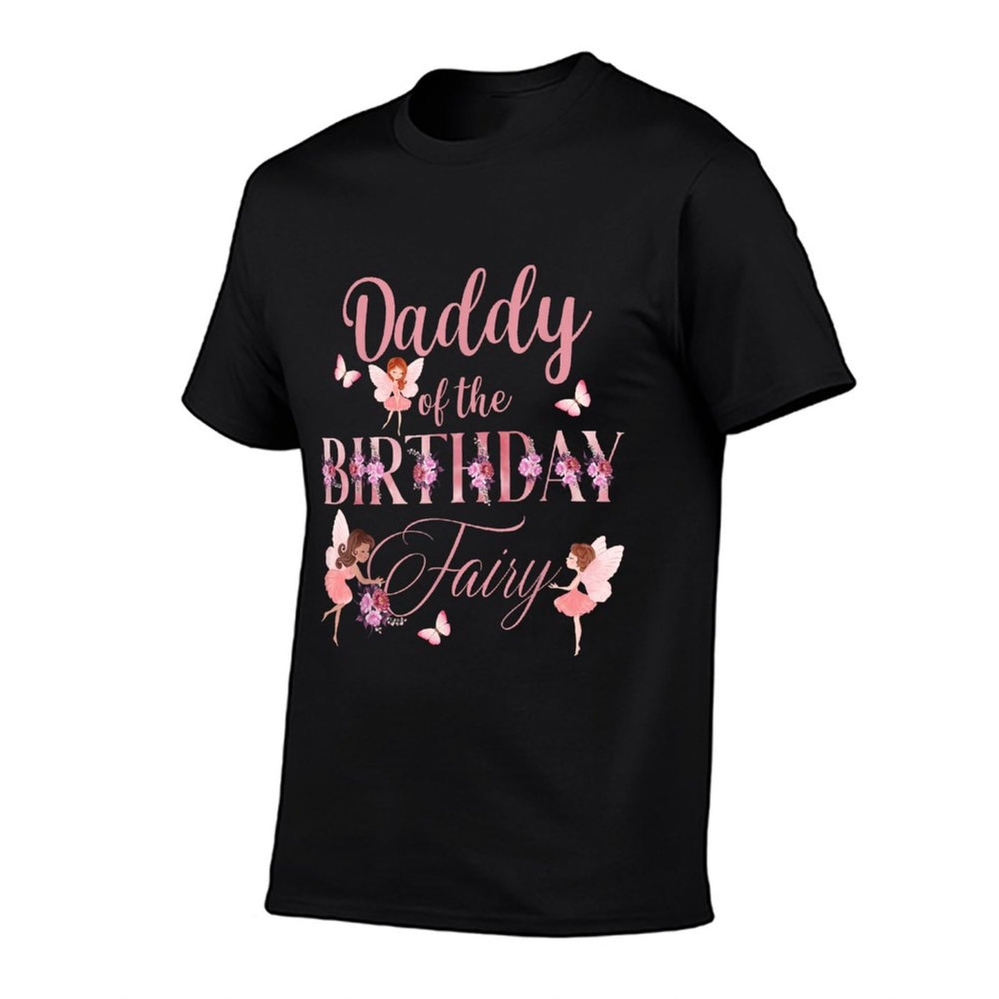 Daddy Of The Birthday Fairy First Birthday Family Matching  Lightweight T-Shirt