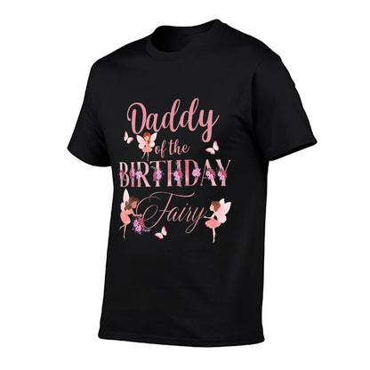Daddy Of The Birthday Fairy First Birthday Family Matching  Lightweight T-Shirt