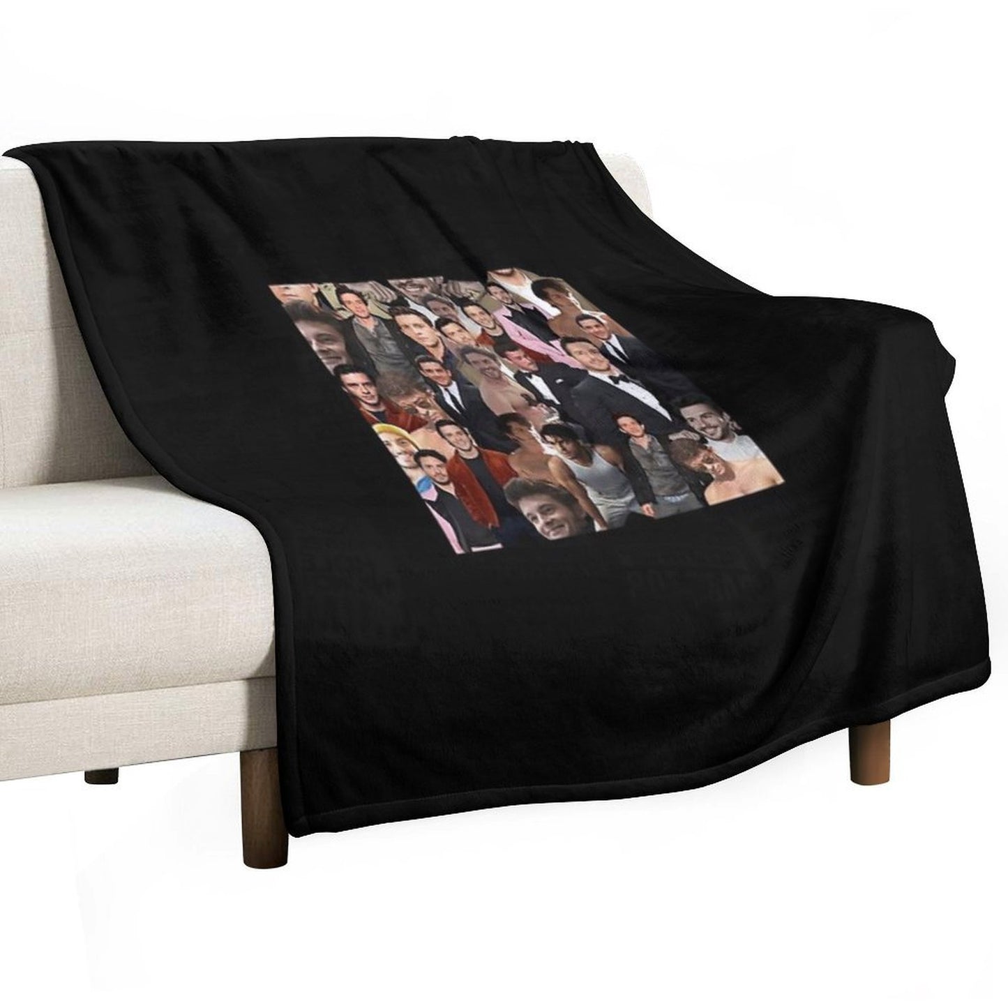 Jonathan Bailey Collage Versatility Throw Blanket