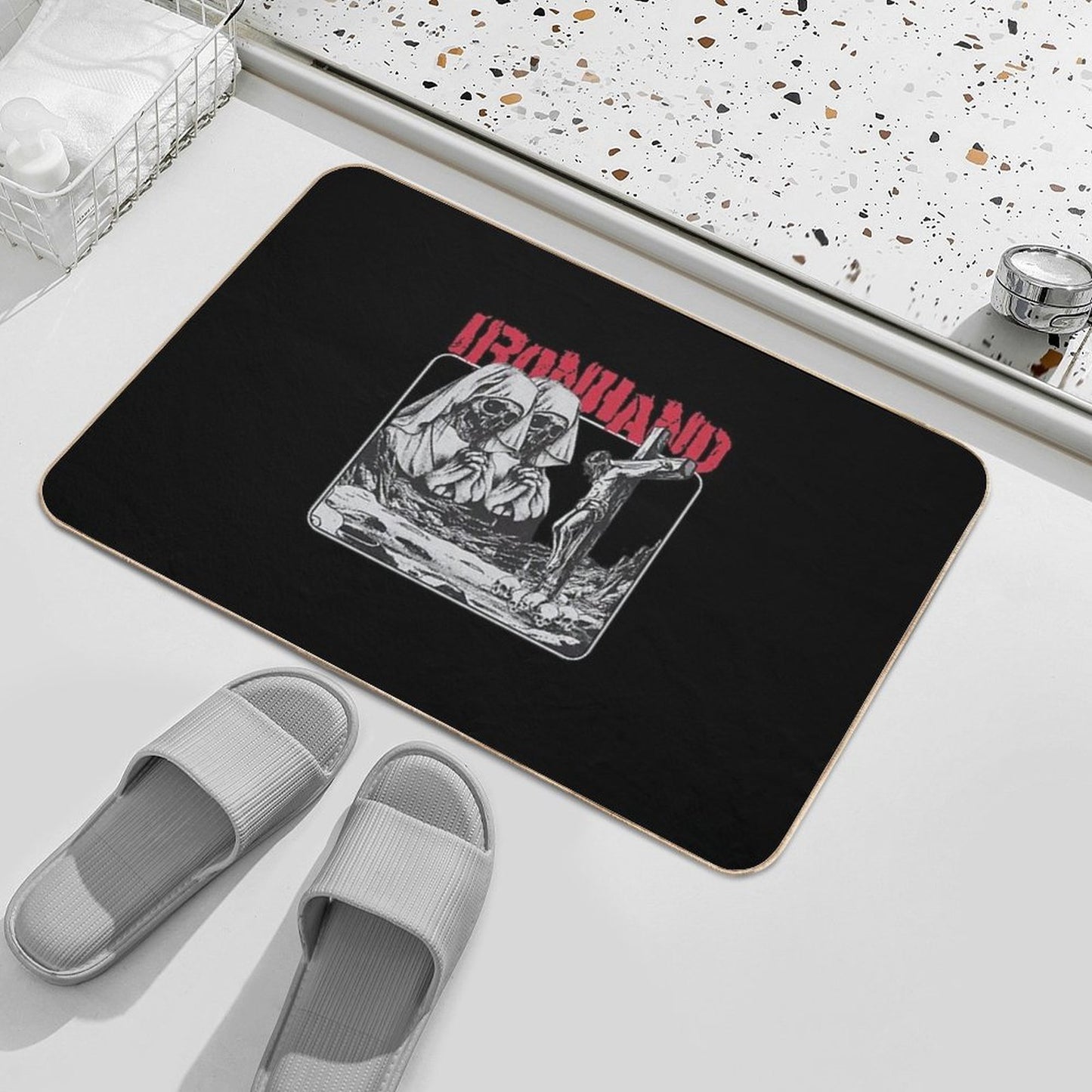 IRONHAND  Anti-Trip Bath Mat