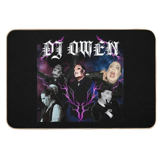 DJ OWEN  Bay Area DJ in Merch Form!  Non-Slip Bath Mat